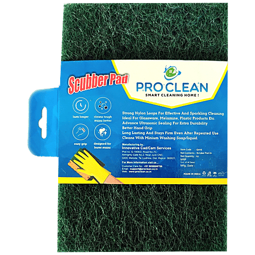 Pro Clean Scrubber Pad - Used For Cleaning, 1 pc