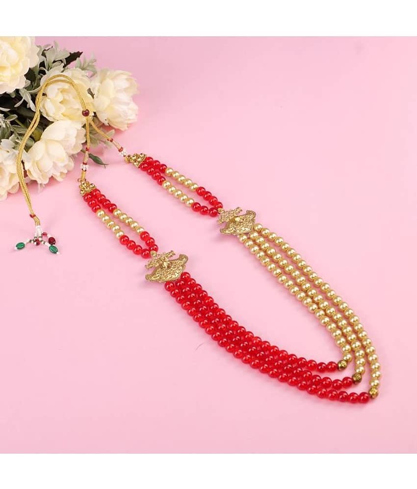 Dulha groom sherwani Necklace/Moti Mala for Men for wedding | Groom Mala