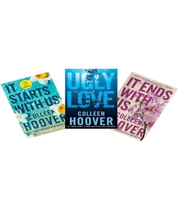 (Combo of 3 books) It Starts with Us + Ugly Love + It End With Us ( paperback )