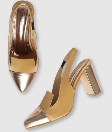 MARC LOIRE - Mustard Women's Sandal Heels
