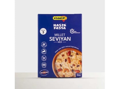 KisaanSay Nasta Fasta Millet Seviyan Mix - 300 Gram KisaanSay Nasta Fasta Millet Seviyan Mix - 300 Gram