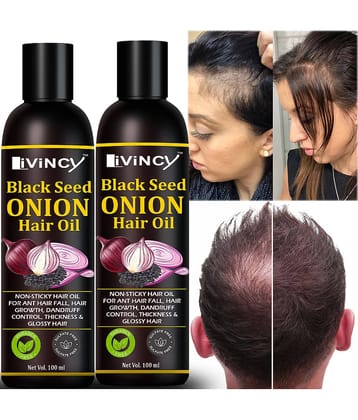 LIVINCY Hair Growth Onion Oil 200 ml ( Pack of 2 )