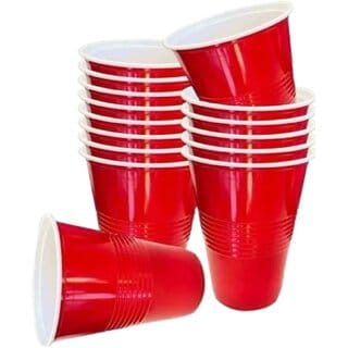 Ping Pong Glass - 12 Pcs