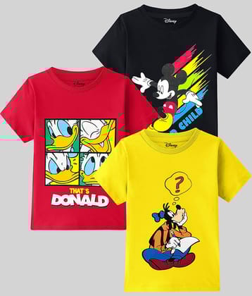 Kuchipoo Pack of 2 Boys Cotton Blend T-Shirt ( Multi Color )