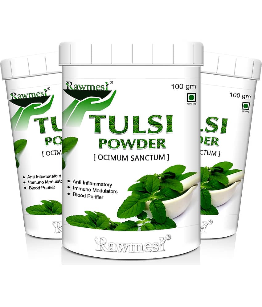 rawmest Tulsi Powder 300 gm Pack of 3