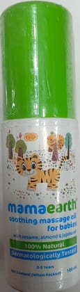Mamaearth soothing massage oil for babies 100% Natur 100ml
