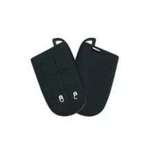 Key Hub Silicone Key Cover Compatible with Jeiep Compass | Traiilhawk Smart Key (Black)  Premium Protection for Your Key Fob.