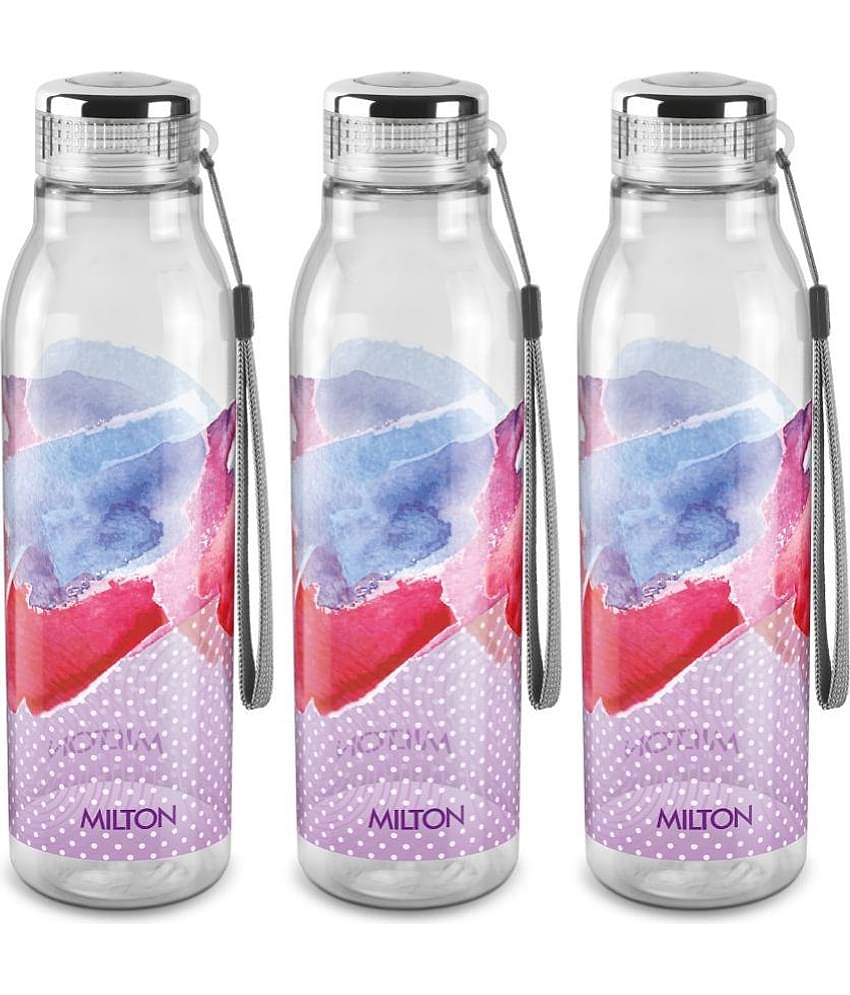 Milton Helix 1000 Pet Water Bottle, Set of 2, 1 Litre Each, Orange