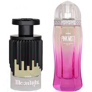 Ossa Moonlight EDP 100ml Unisex Perfume And Pink Mist EDP 100ml Perfume For Women Long Lasting Fragrance (Pack of 2)