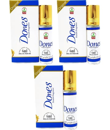 Al Hiza Davana Non- Alcoholic Below 50ml Attar ( Pack of 3 )