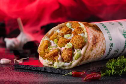 Sizzled Falafel Shawarma Sizzled Falafel Shawarma