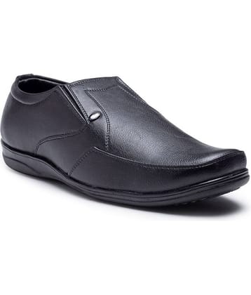 Action - Black Men's Slip On Formal Shoes