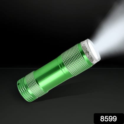 Super-Bright Mini 9 LED Bulb Pocket Torches - Small Torch Flashlight for Camping, Hiking, DIY, Travelling, Outdoors and More&nbsp;3 Battery operated (Battery not included / 1 pc)