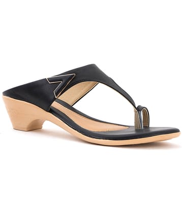 KHADIM -  Black Women's Cone Heel Heels