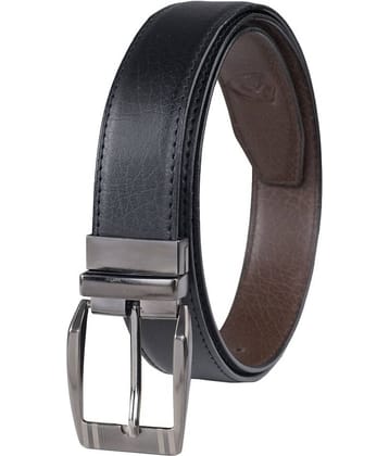 Keviv Black Leather Formal Belt