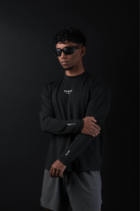 Saber Training Long Sleeve T-Shirt [Black]-XS