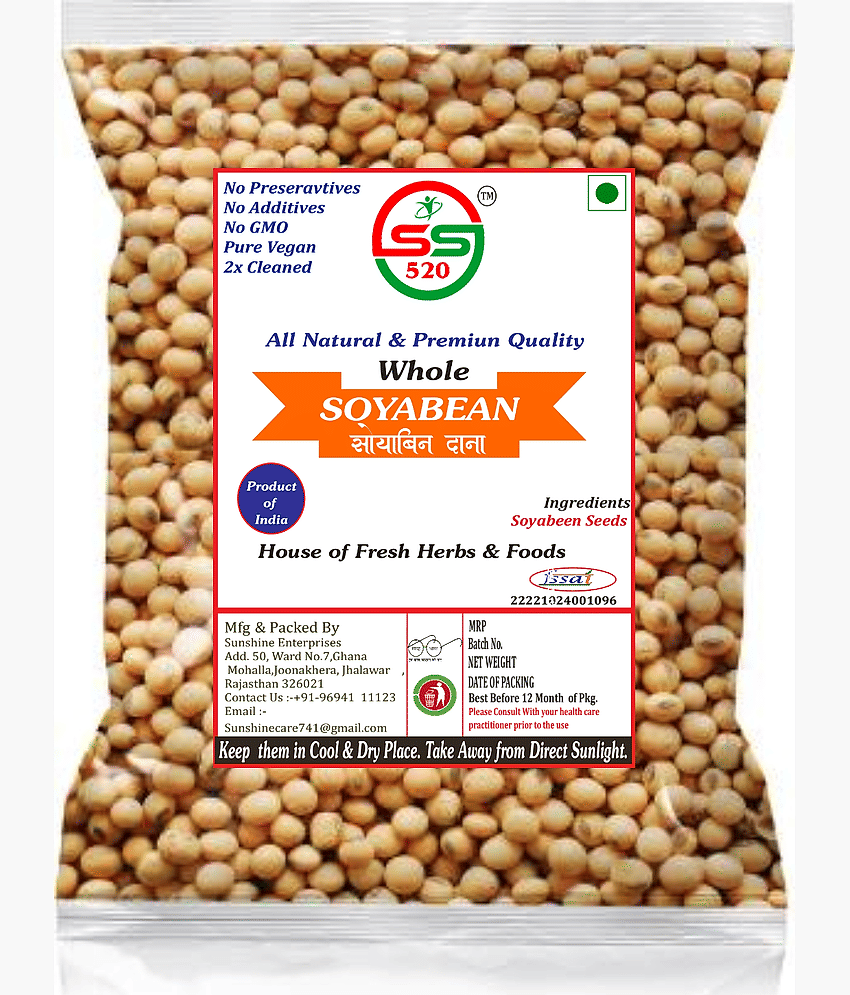 SS520 Row Soyabean Dana Soyabin Soya Granules 900 gm