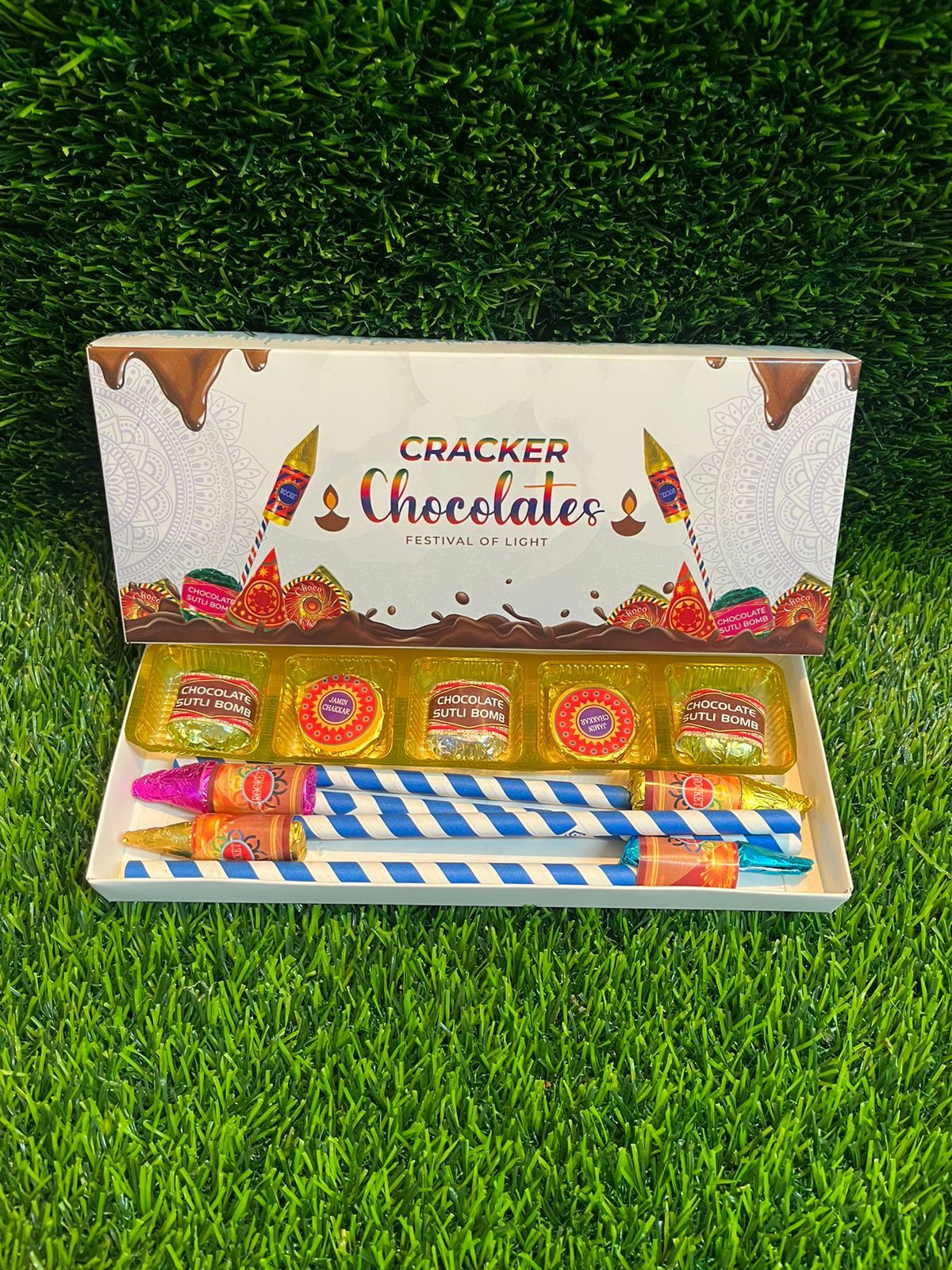 Diwali Cracker Chocolate Box (9 Pcs)