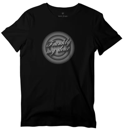Frankly My Dear T-shirt-36 - XS / Black