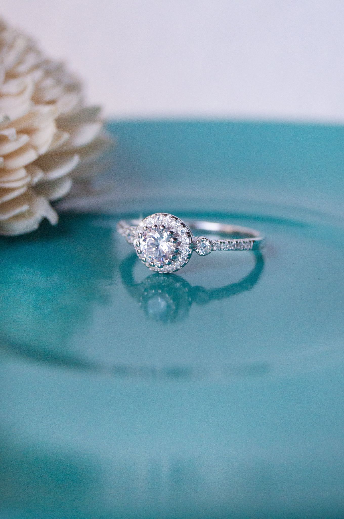 Holding It For You Solitaire Sterling Silver Ring-US 5 = 15.6mm Diameter / Silver