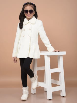 White Coat-9-10Y / White