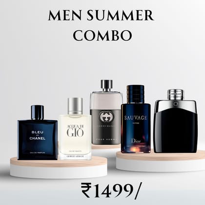 Men summer combo  25ml X 5 Perfumes