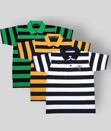 NEUVIN Pack of 2 Boys Cotton Blend T-Shirt ( Multi Color )