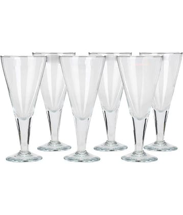 Afast Wine  Glasses Set,  150 ML - (Pack Of 6)