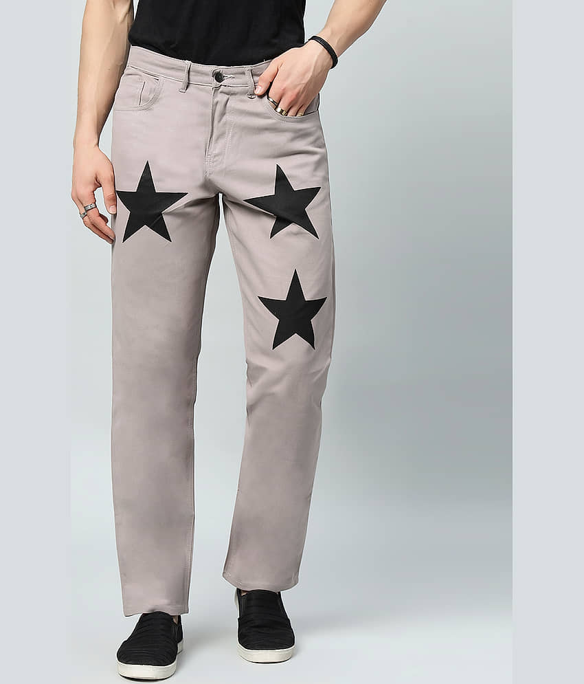 ARBIA FUNKI Regular Fit Basic Men's Jeans - Grey ( Pack of 1 )