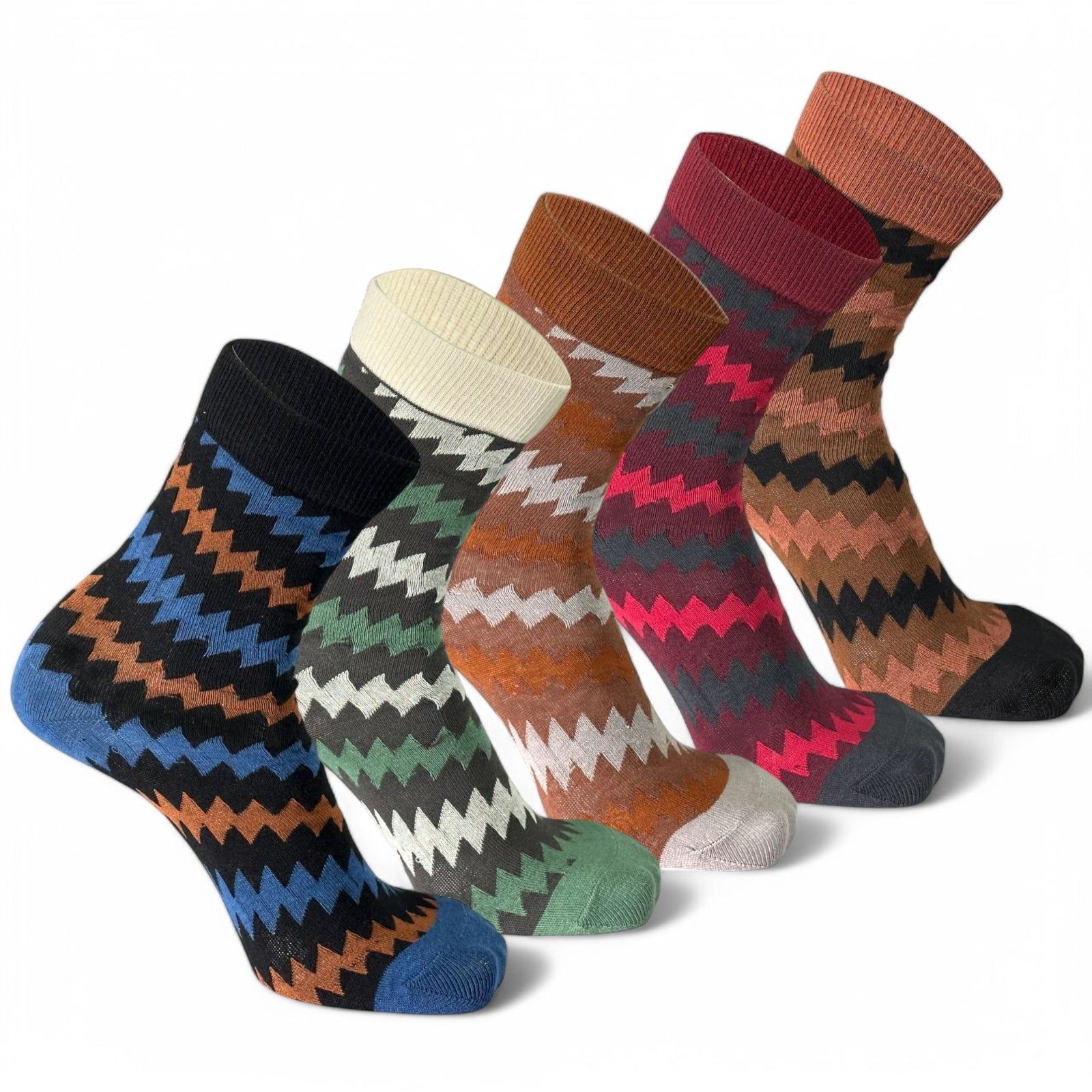 ZACK EDITION-ORGANIC COTTON-Pack of 5-Pairs