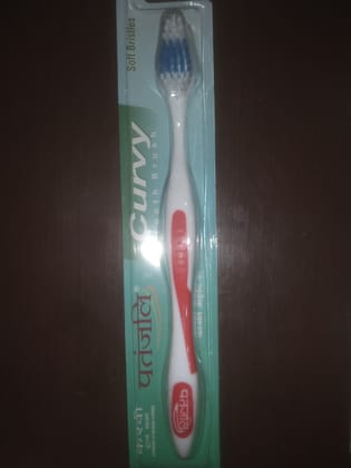 Patanjali curvy toothbrush soft