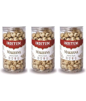 Indiyum Foxnuts Makhana HomeStyle Flavour 90gm (Pack of 3)
