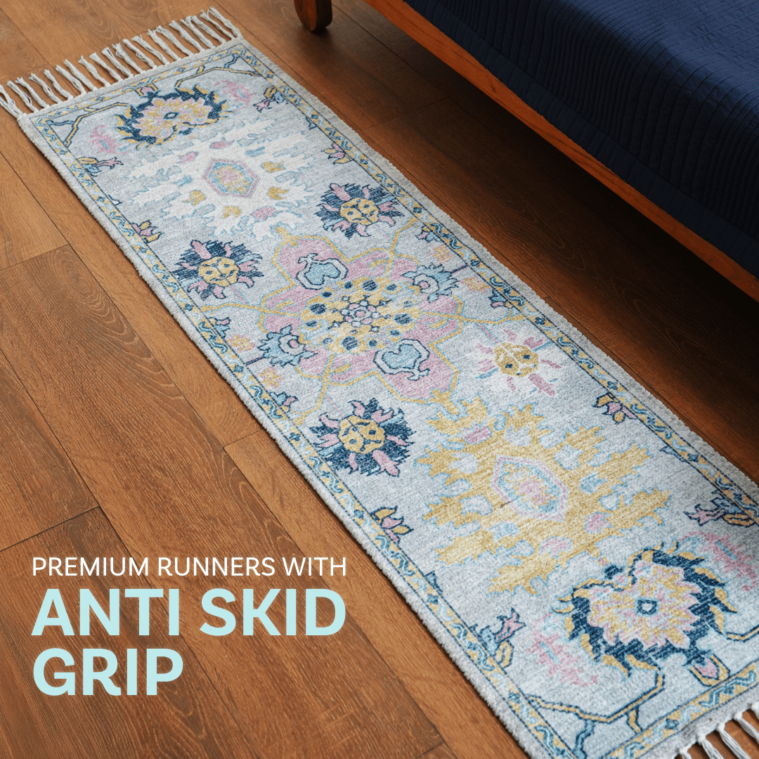 Amber Palace Tapestry Bedside Runner-20"x60" / Single