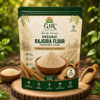 Organic Rajgira Flour Gluten-Free Amaranth Atta | The Gir Farmer