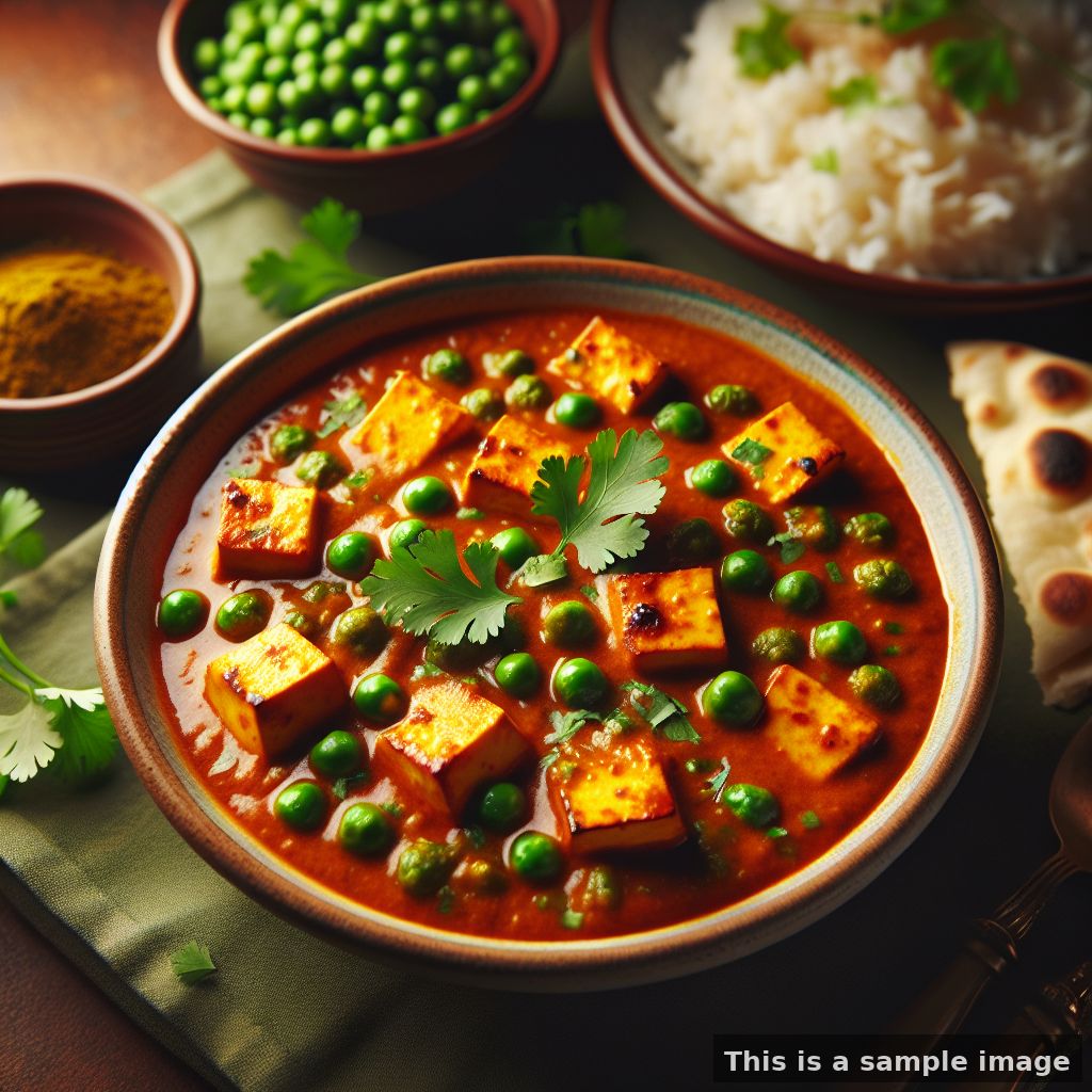 Matar Paneer