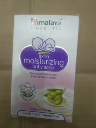 Himalaya Moisturizing Baby soap Moisturizes baby's skin. Olive Milk Welln 