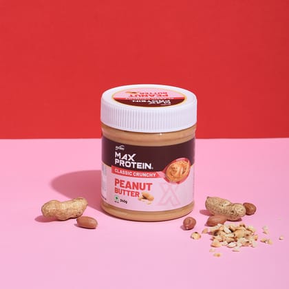 Max Protein Peanut Butter Classic Crunchy Max Protein Peanut Butter Classic Crunchy - 1kg Max Protein Peanut Butter Classic Crunchy Max Protein Peanut Butter Classic Crunchy - 1kg