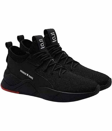 PENNEN Sports Walking Stylish Black Men's Outdoor Shoes