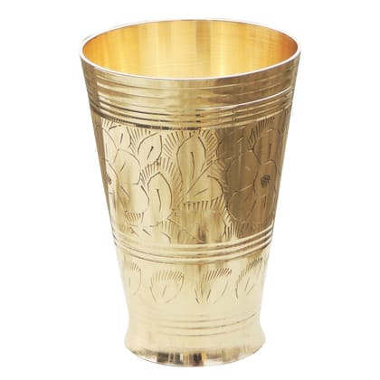 Brass Lassi Glass, 450 ML (BCMAS113 D)