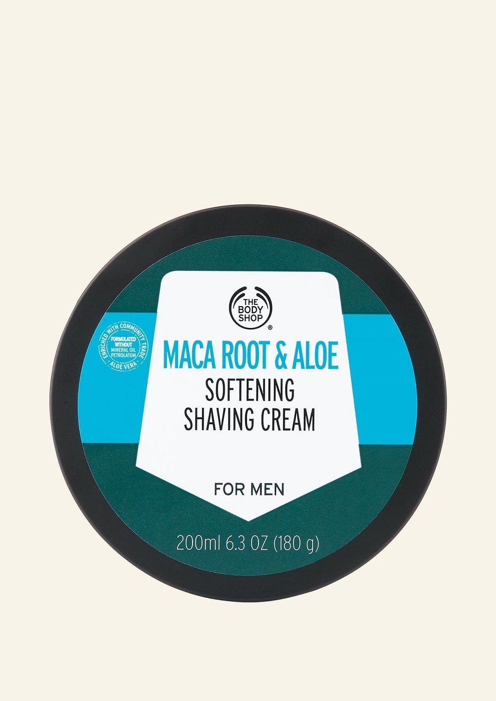Maca Root & Aloe Softening Shaving Cream For Men-200ML