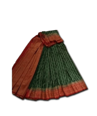 Elegant Embroidered Saree with Matching Blouse