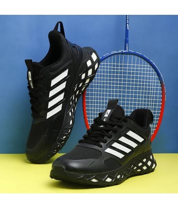 Action Sports Running Shoes Black Men's Sports Running Shoes