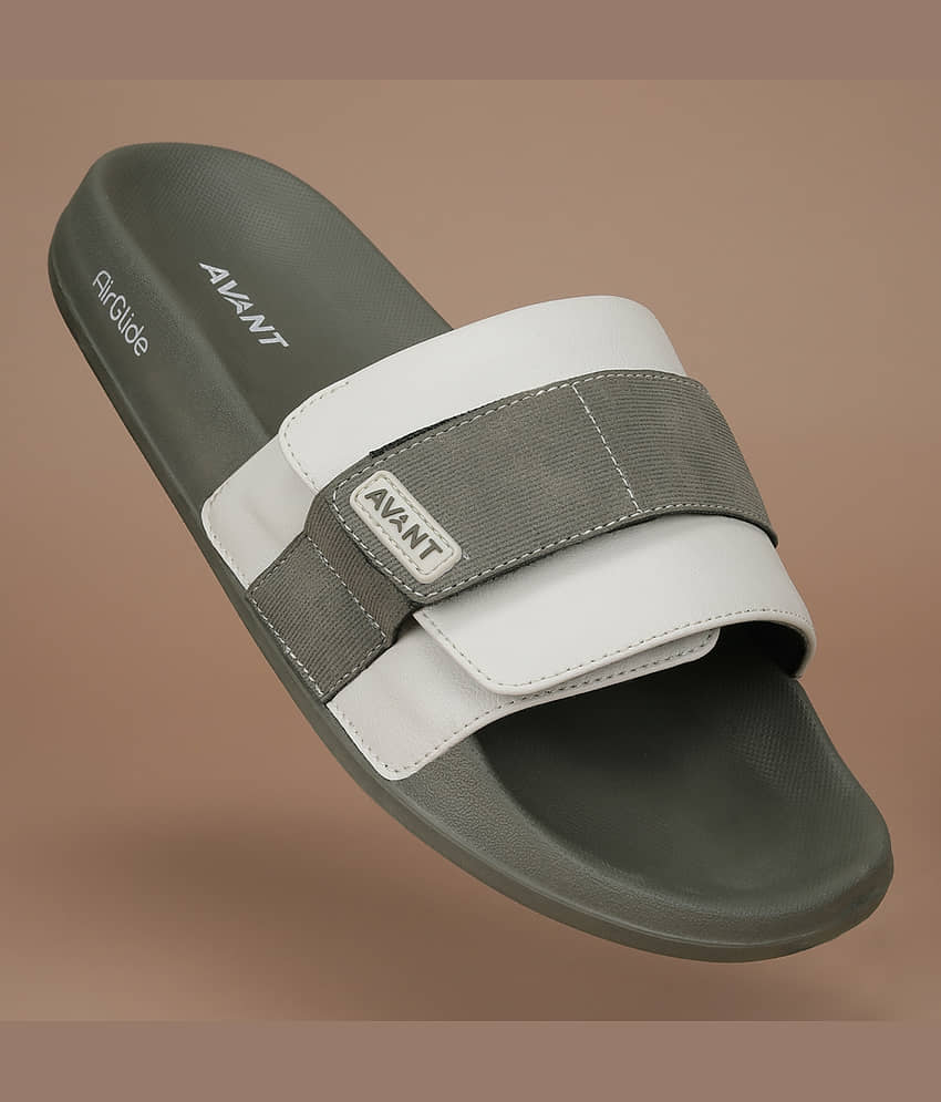 Avant EasyTread Beige Men's Slide Flip Flop
