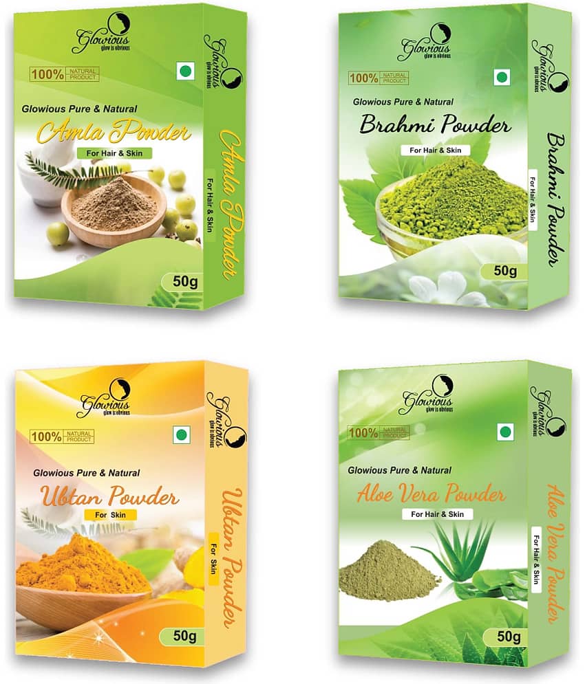 glowious - Skin Toning Face Pack for Normal Skin ( Pack of 4 )