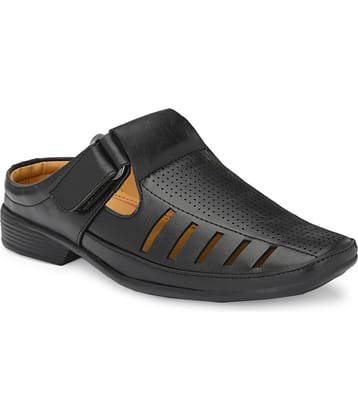 Leeport - Black Men's Sandals