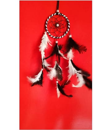 Lucky Traders Feather Multicolour Dream Catcher - Pack of 1 ( X cms )