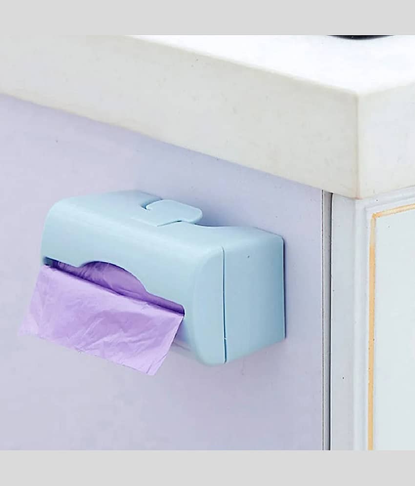 Garbage Bag Holder Dispenser Trash Bags Plastic Bag Film Dispenser Home Kitchen Wall-Mounted Dispenser use for17*19 &19 * 21 garbage