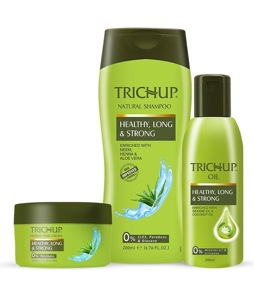 Trichup Healthy Hair Kit 600 mL Pack of 3