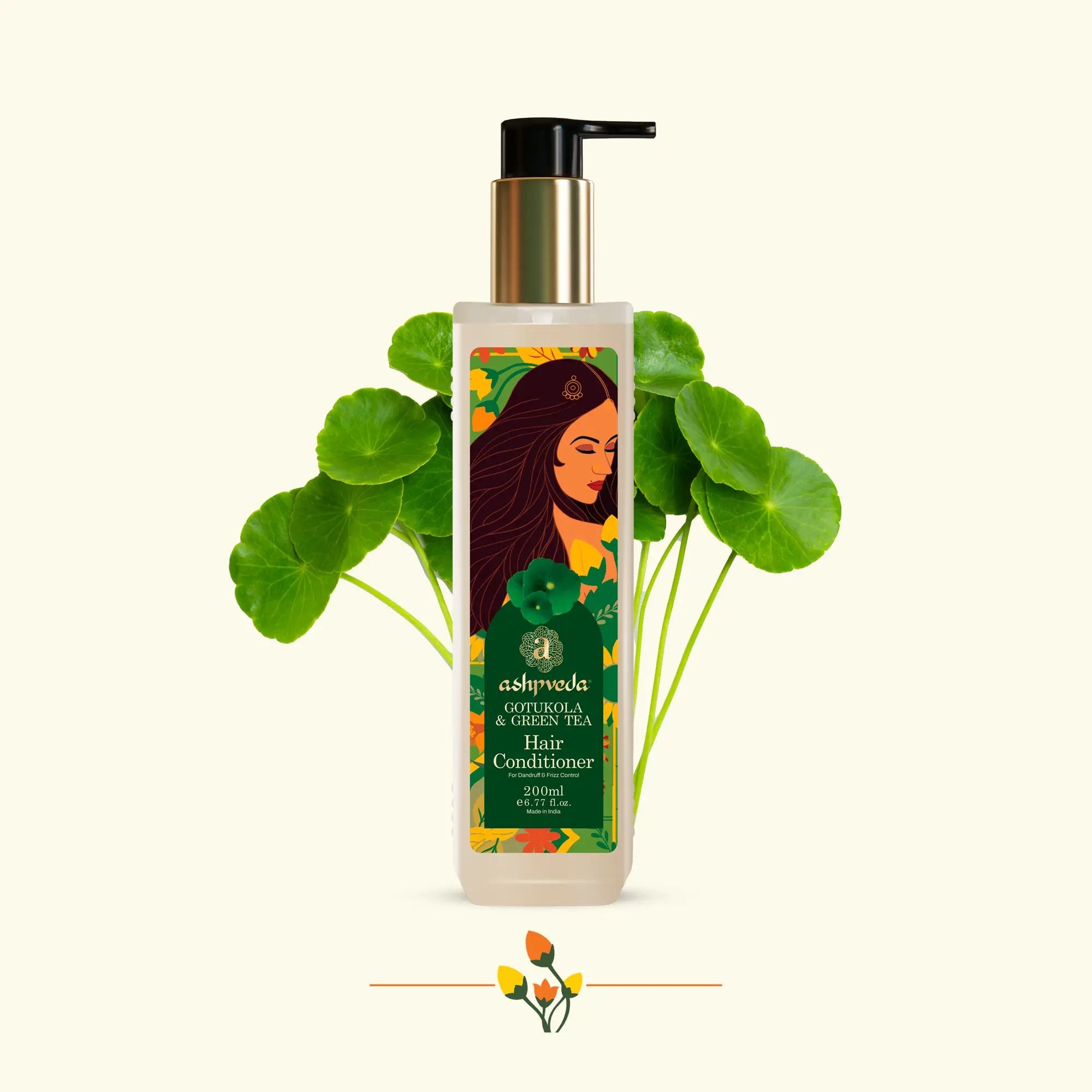 ashpveda Green Tea & Gotukola Hair Conditioner