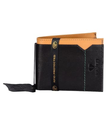 Walrus Leather Black Casual Regular Wallet